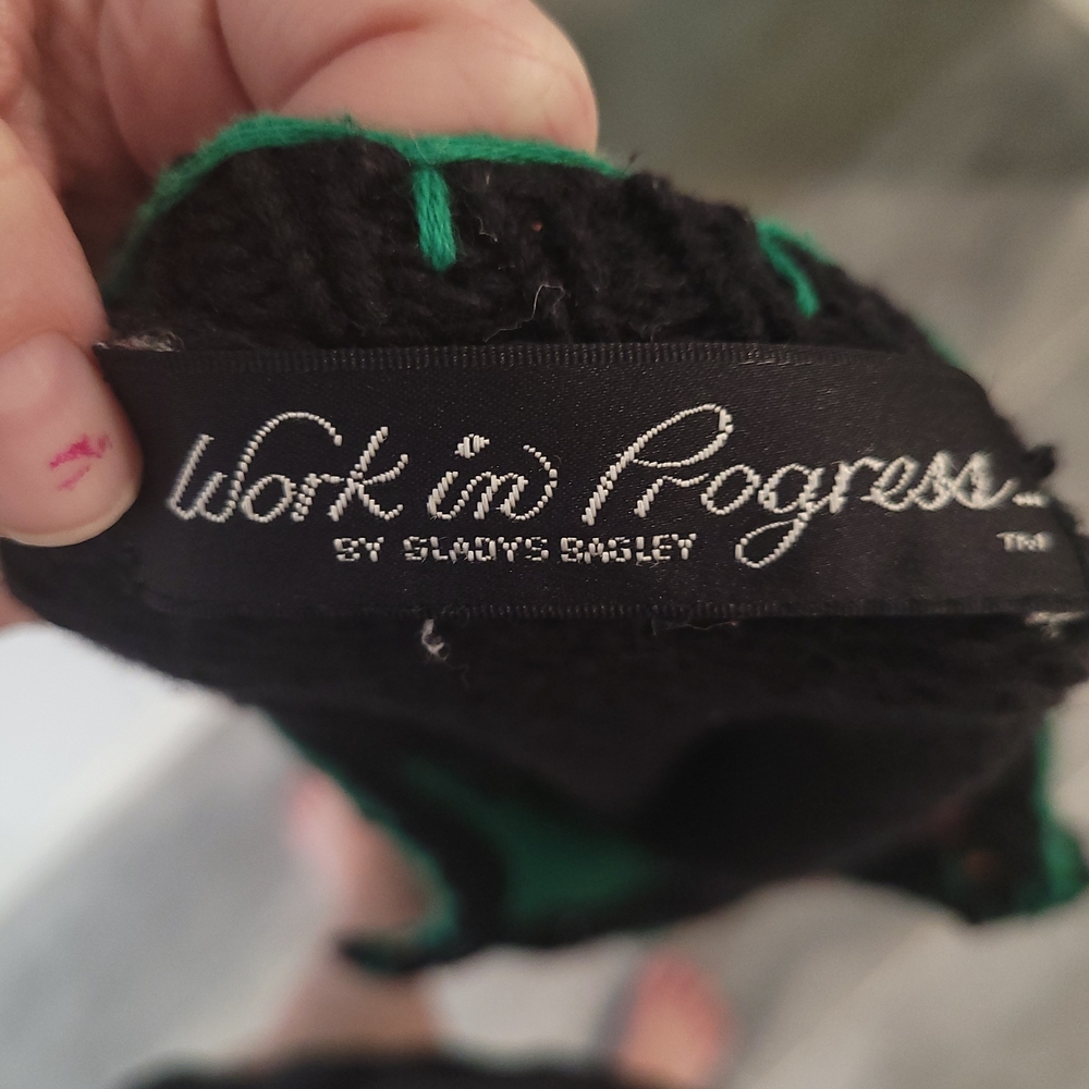 Vintage Halloween Patchwork Cardigan Sweater - image 4